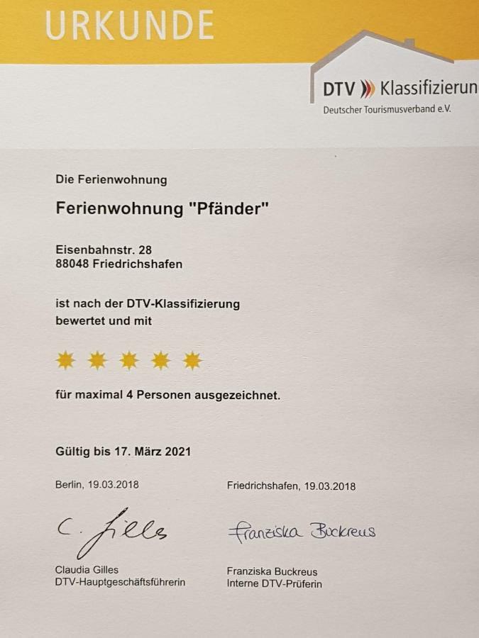 Ferienwohnung Pfaender FDH Exterior foto